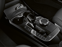 Bilde av midtkonsoll i BMW 1-serie