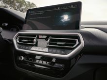 Bilde av displayet i BMW iX3