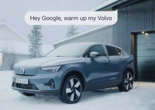 Google oppvarmet Volvo Bilia