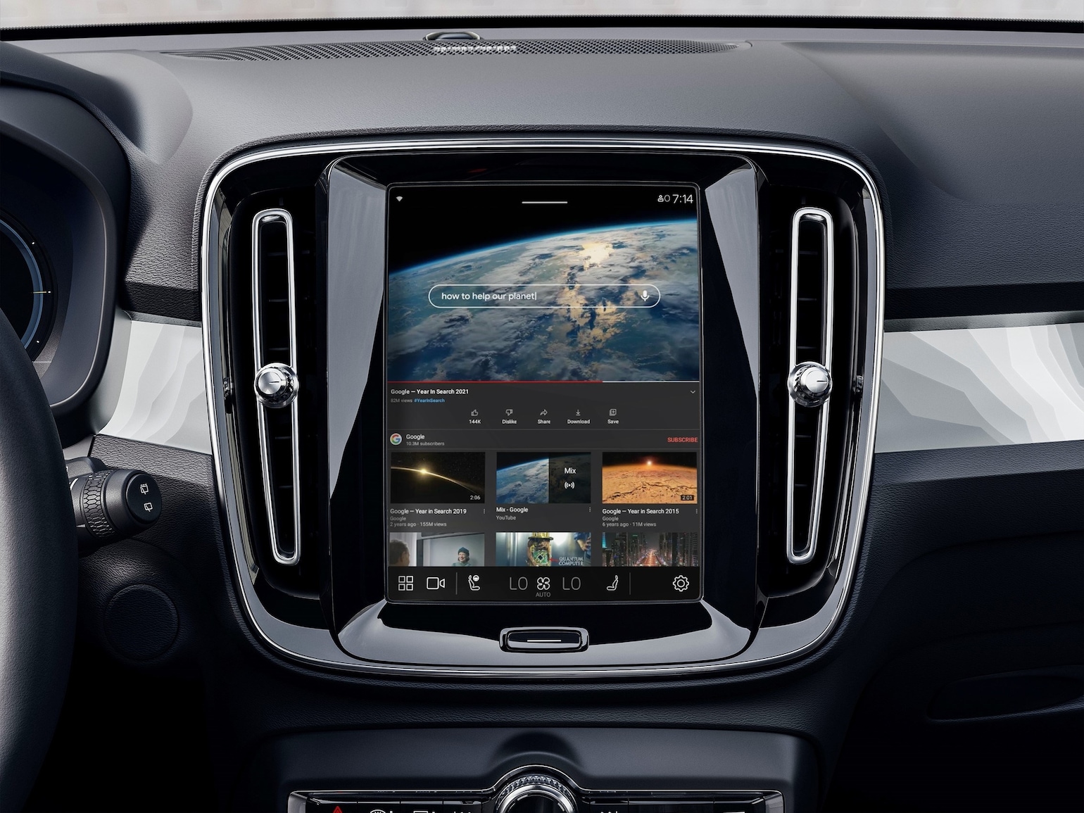 YouTube kommer til Volvo YouTube kommer til Volvo