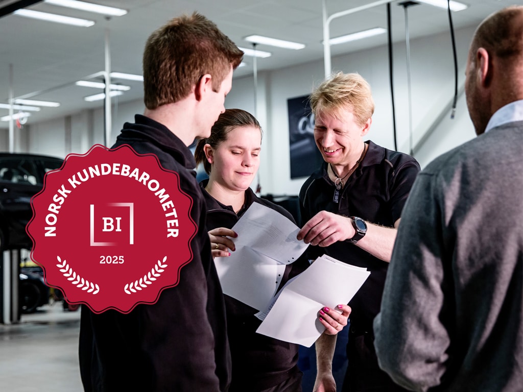  Bilia Beste Bilhus i Norsk Kundebarometer 2025