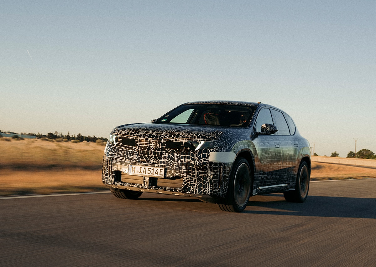 BMW iX3 prototype