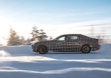 BMW i7 under vintertesting