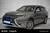 Bild 1 av 30. 2021 Mitsubishi Outlander PHEV er en grå, ladbar hybrid med 2,4-liters bensinmotor, to elektriske motorer, firehjulsdrift og automatgir.