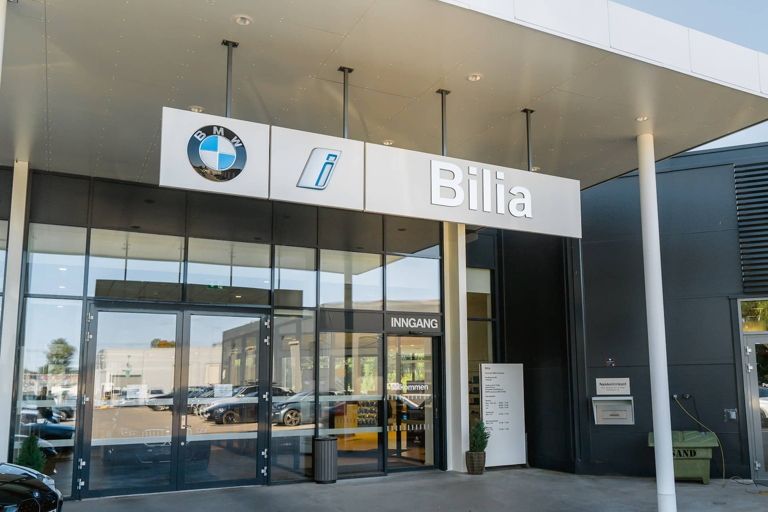 bilia bmw follo hovedinngang