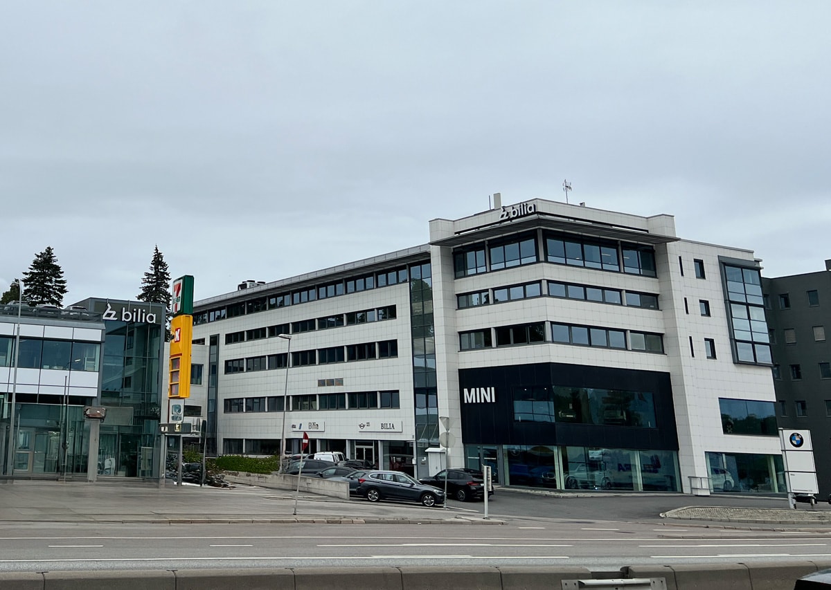 Bilia Skøyen MINI fasade