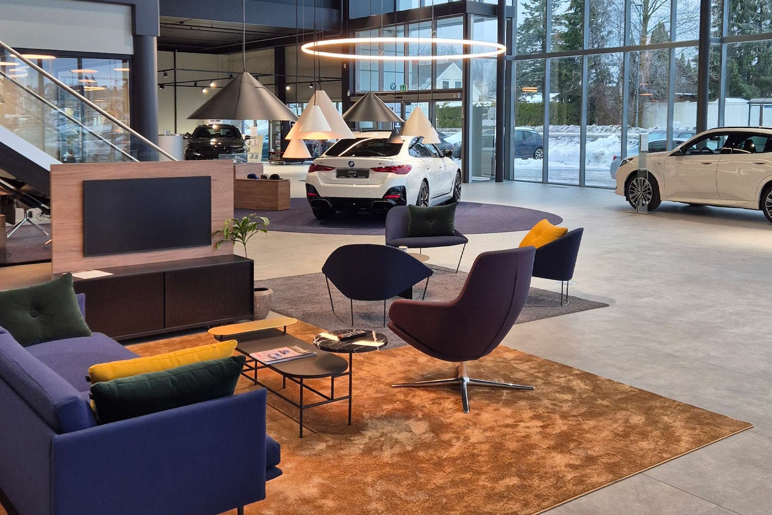 Salgsområde BMW Bilia Skien