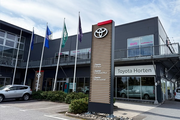Toyota Tønsberg Fasade