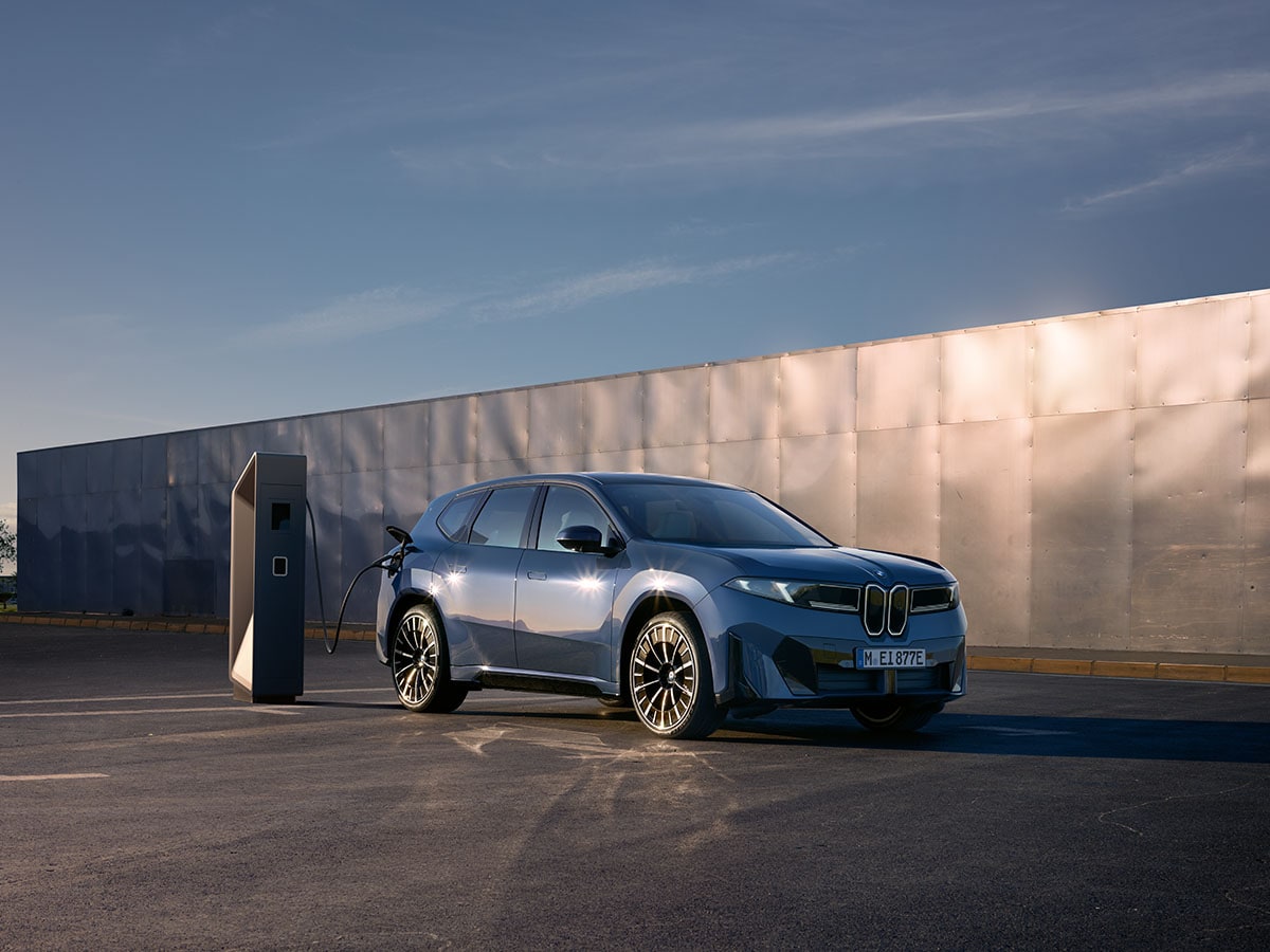 BMW iX3 som lades
