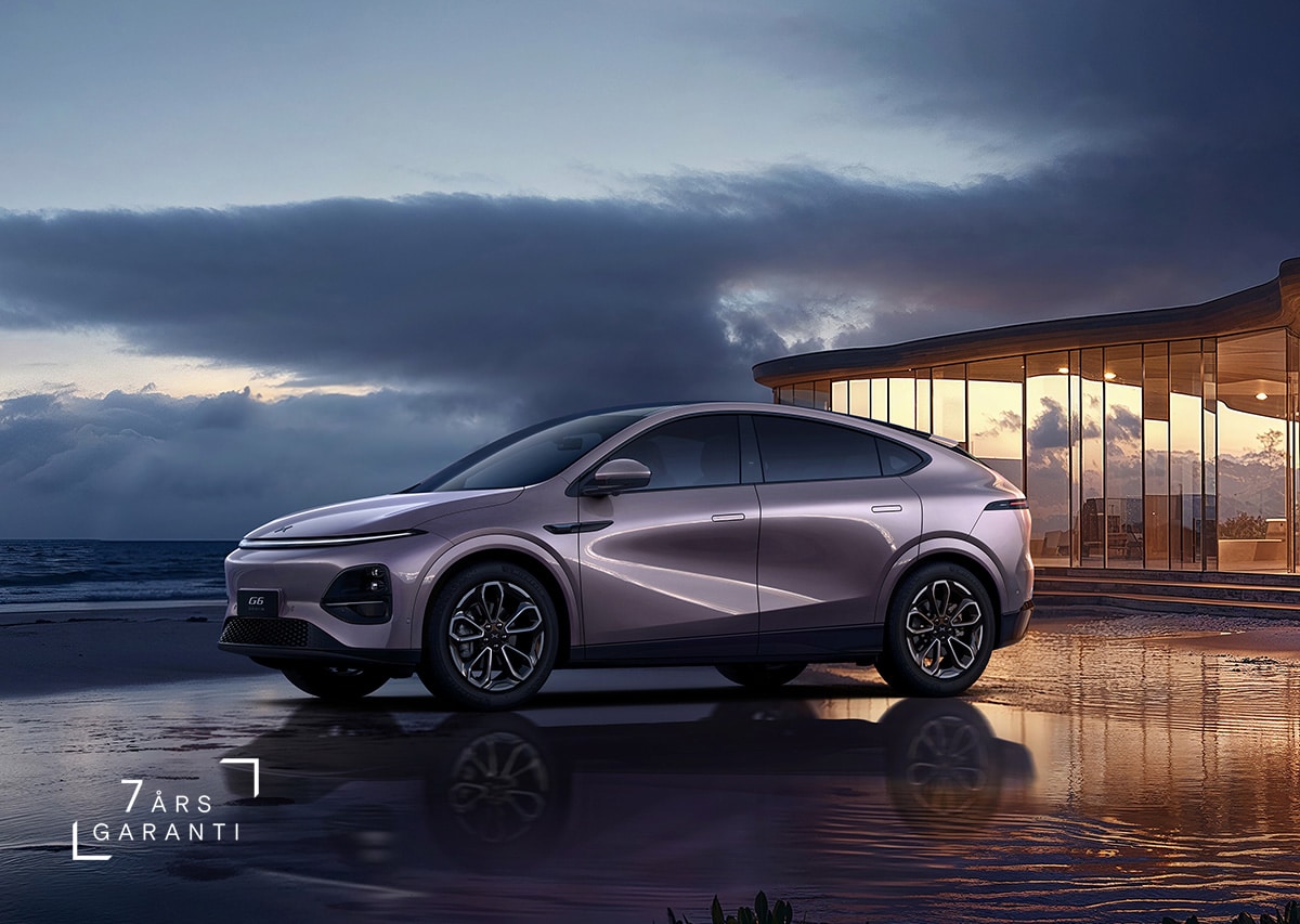 Nye XPENG G6 AWD hos Bilia